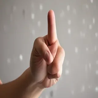 you pointing finger