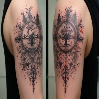 transparent tattoos