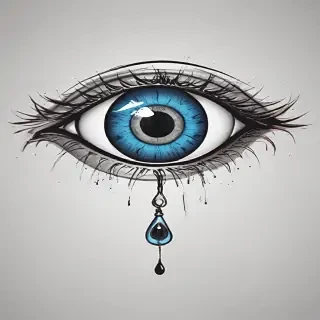 evil eye transparent