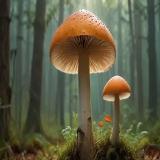 mushroom transparent
