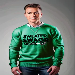 sweater mock up
