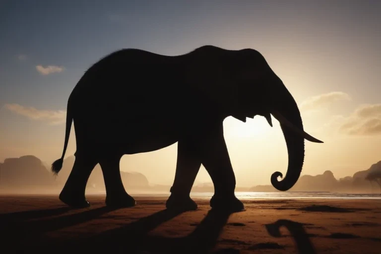 elephant silhouette