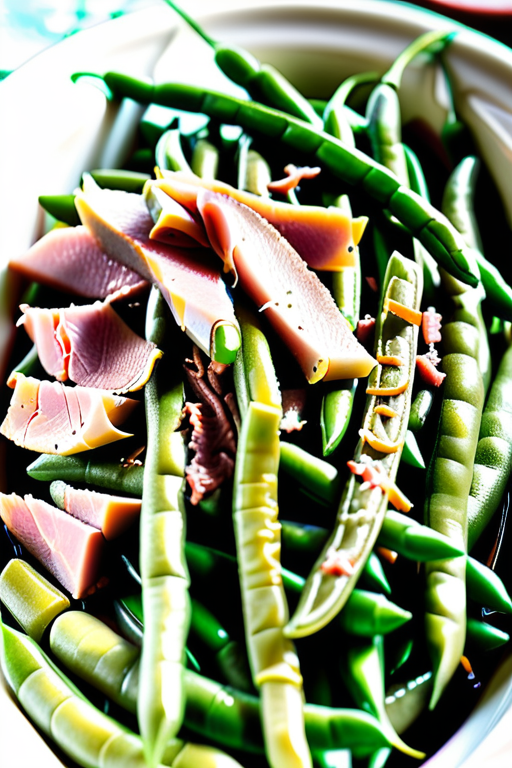 green beans with ham in crock pot
