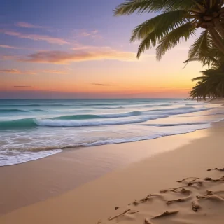 christmas beach wallpaper