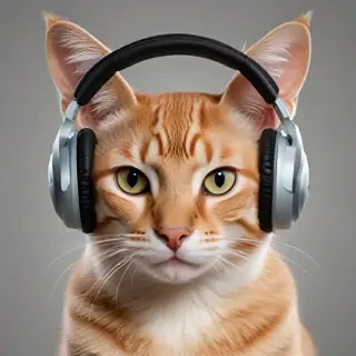 cat headphones png
