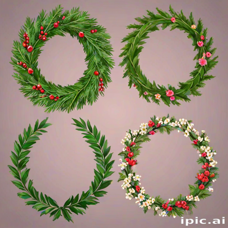 wreaths png