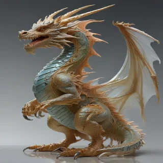 transparent dragon