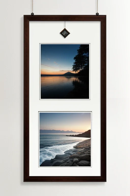 framed art mockup