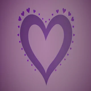 heart wallpaper purple