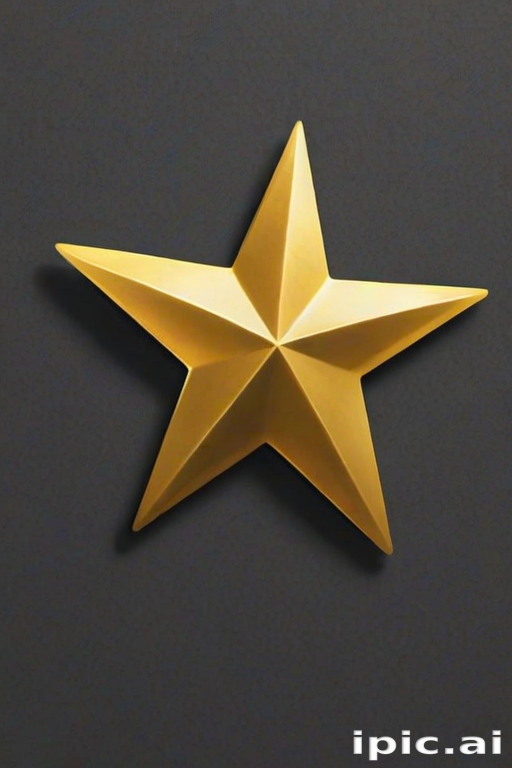 gold star sticker png