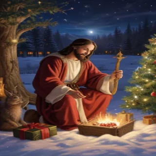 christmas wallpaper jesus