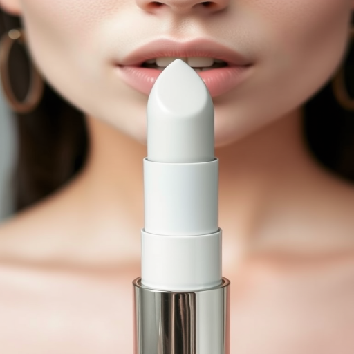 Opaque white lipstick titled "Blank Canvas" with a creamy texture, perfect for creating avant-garde looks or as a base for custom colors
