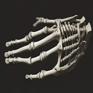 skeleton hand png