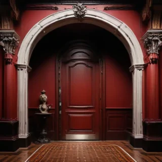 maroon aesthetic