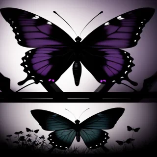 dark butterfly aesthetic
