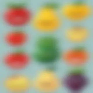 cartoon fruit