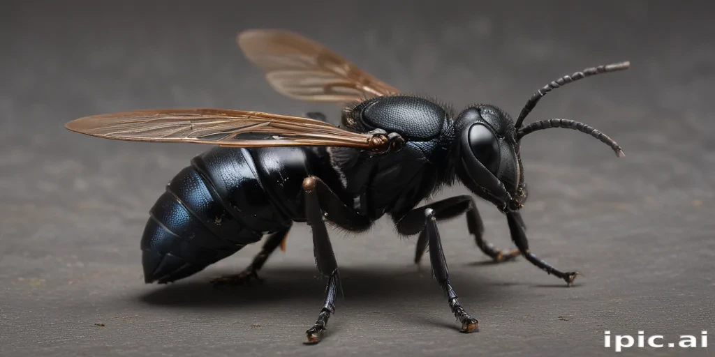 black wasp