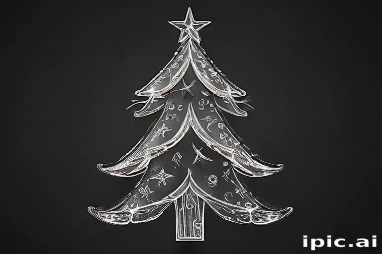 christmas outline