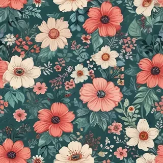 floral computer background