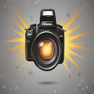 camera flash clipart