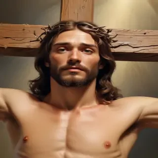 picture of jesus on the cross