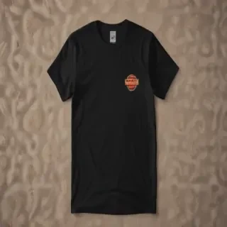 mockup tshirt black