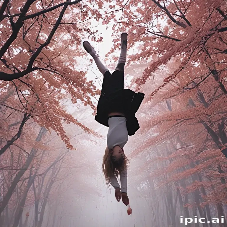 aesthetic falling