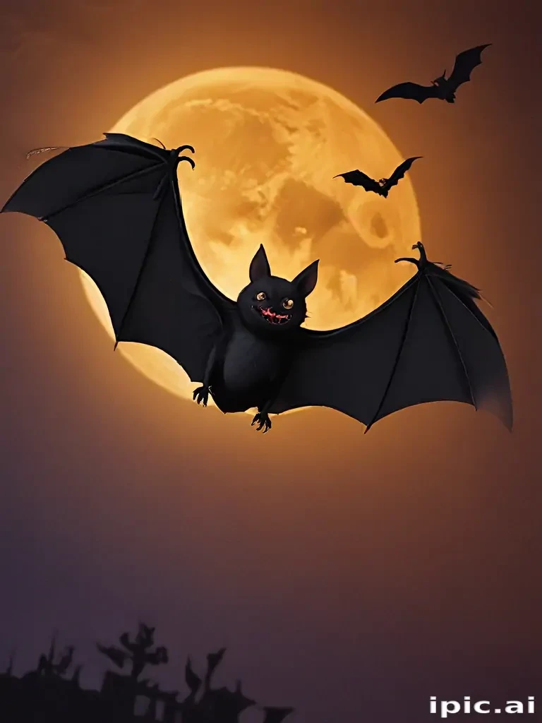 images of halloween bats