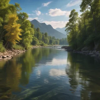 background river