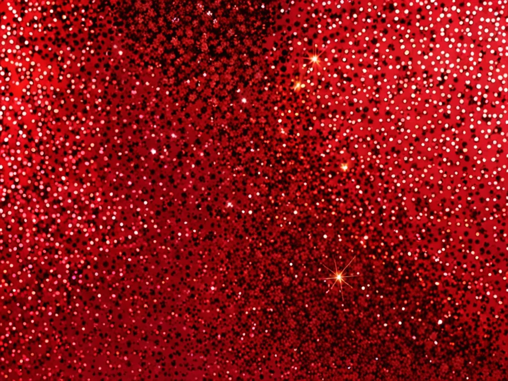 sparkly red background