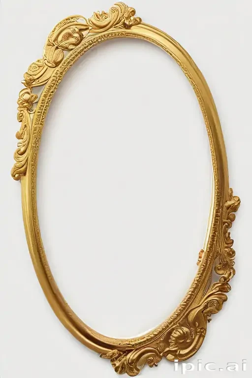 gold border transparent