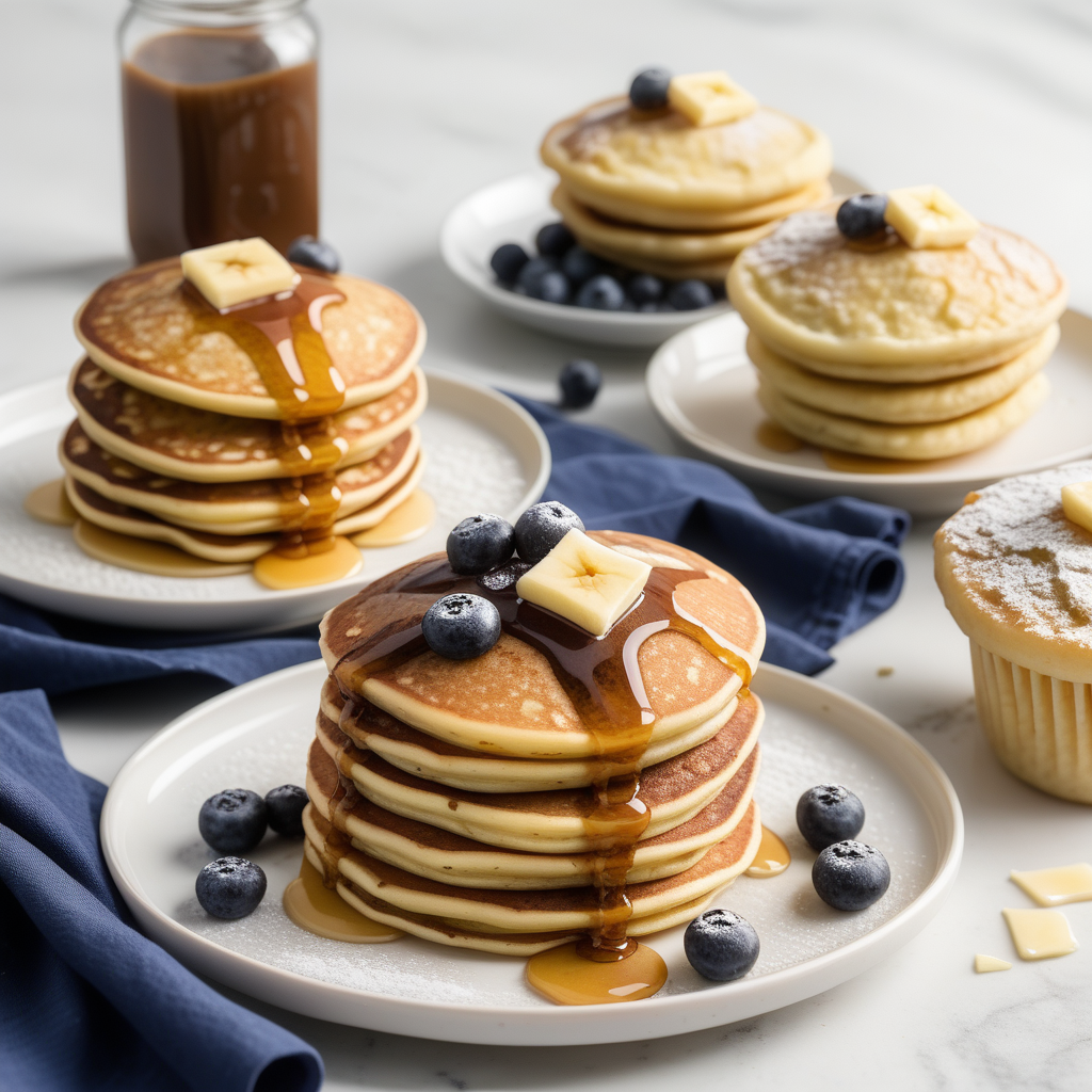 how to make muffin mix into pancakes
