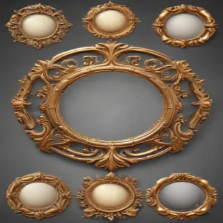 circle frame clipart