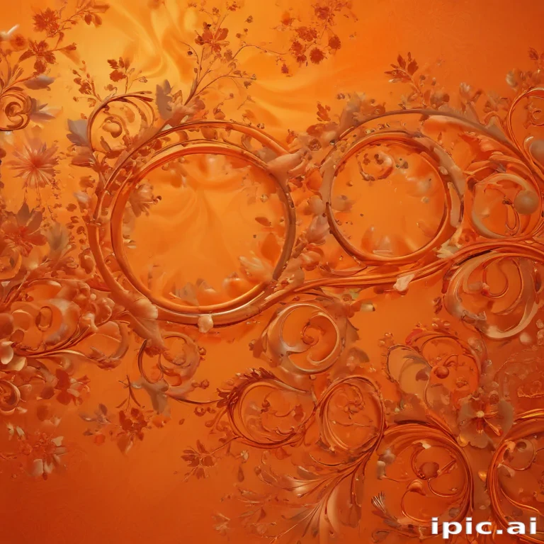 pretty orange backgrounds