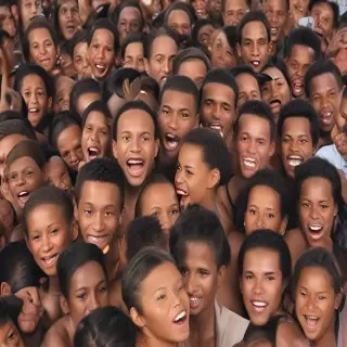 crowded png