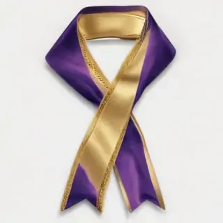 gold ribbon png
