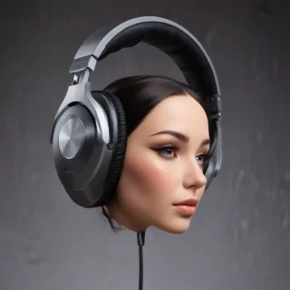 headphones background