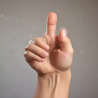 transparent thumbs up