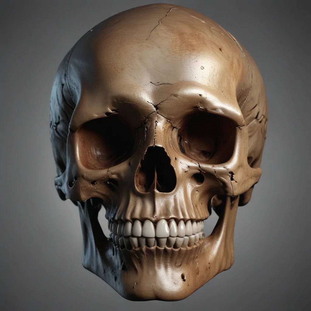 skull face png