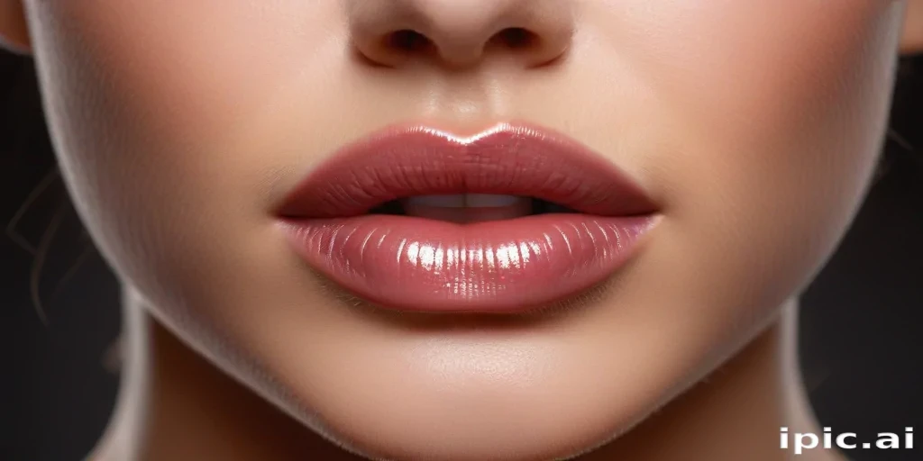 glossy lips png