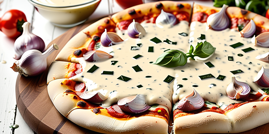 creamy garlic sauce for pizza