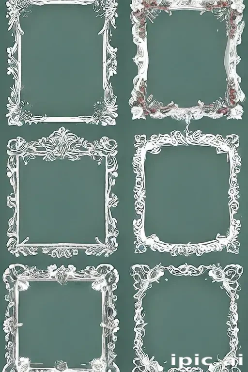 christmas clip art frames