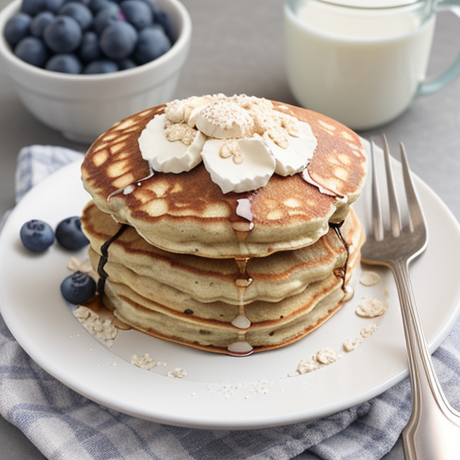 cottage cheese and oatmeal pancakes