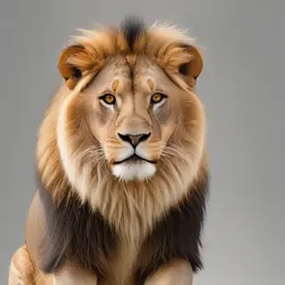 lion transparent background