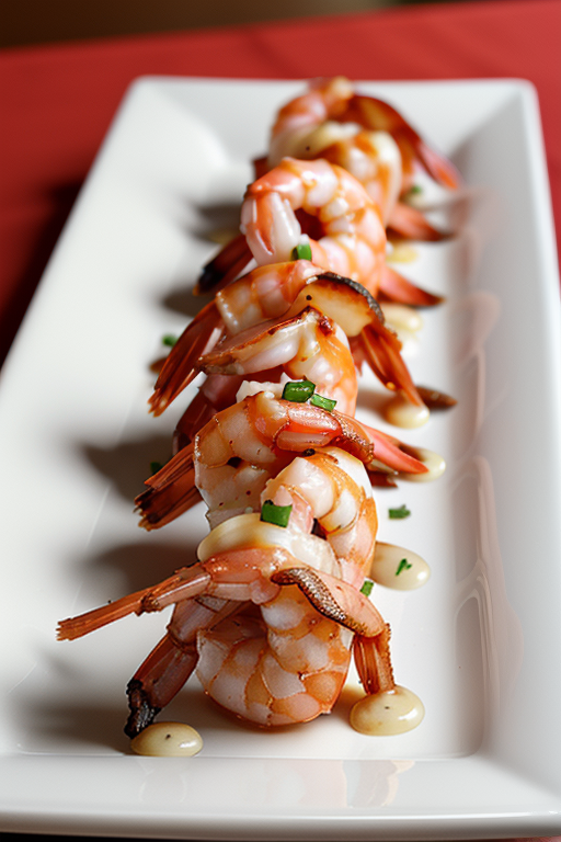 shrimp wrapped in bacon with cheese