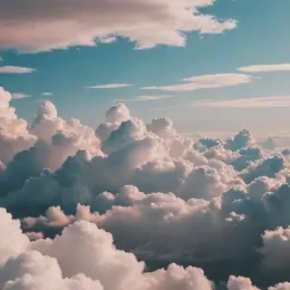 clouds aesthetic