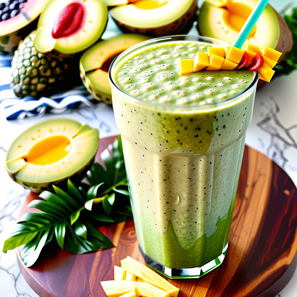 tropical smoothie green island recipe