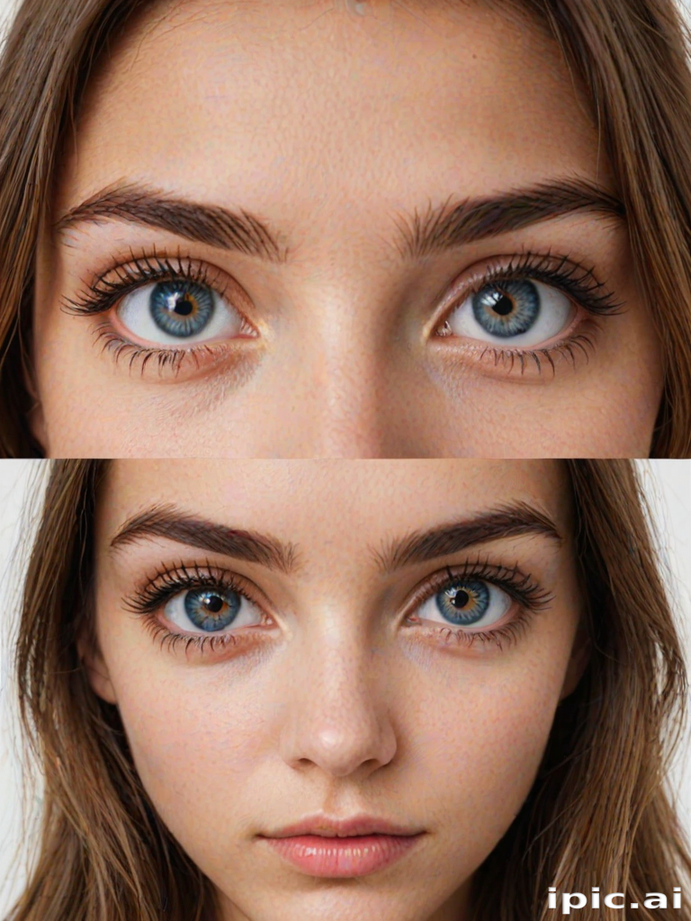 eyes no background