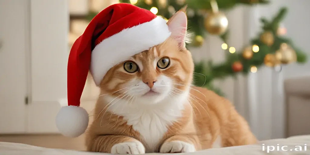pictures of cats for christmas