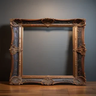 transparent photo frame